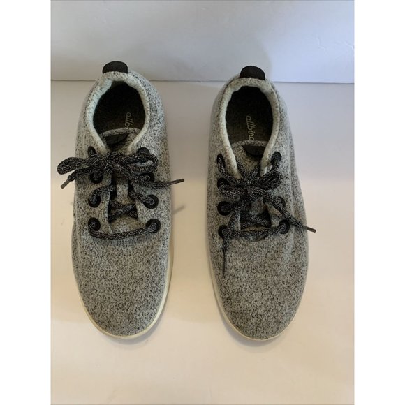 ALLBIRDS Wool Runners Mizzles lightweight gray athletic shoes sneakers 8 RARE - Picture 2 of 7